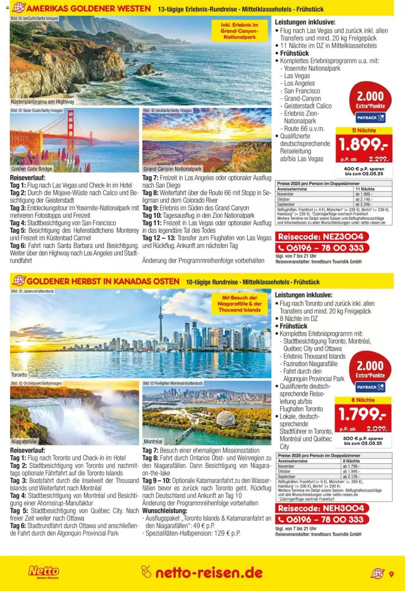 Netto reisen 9 1